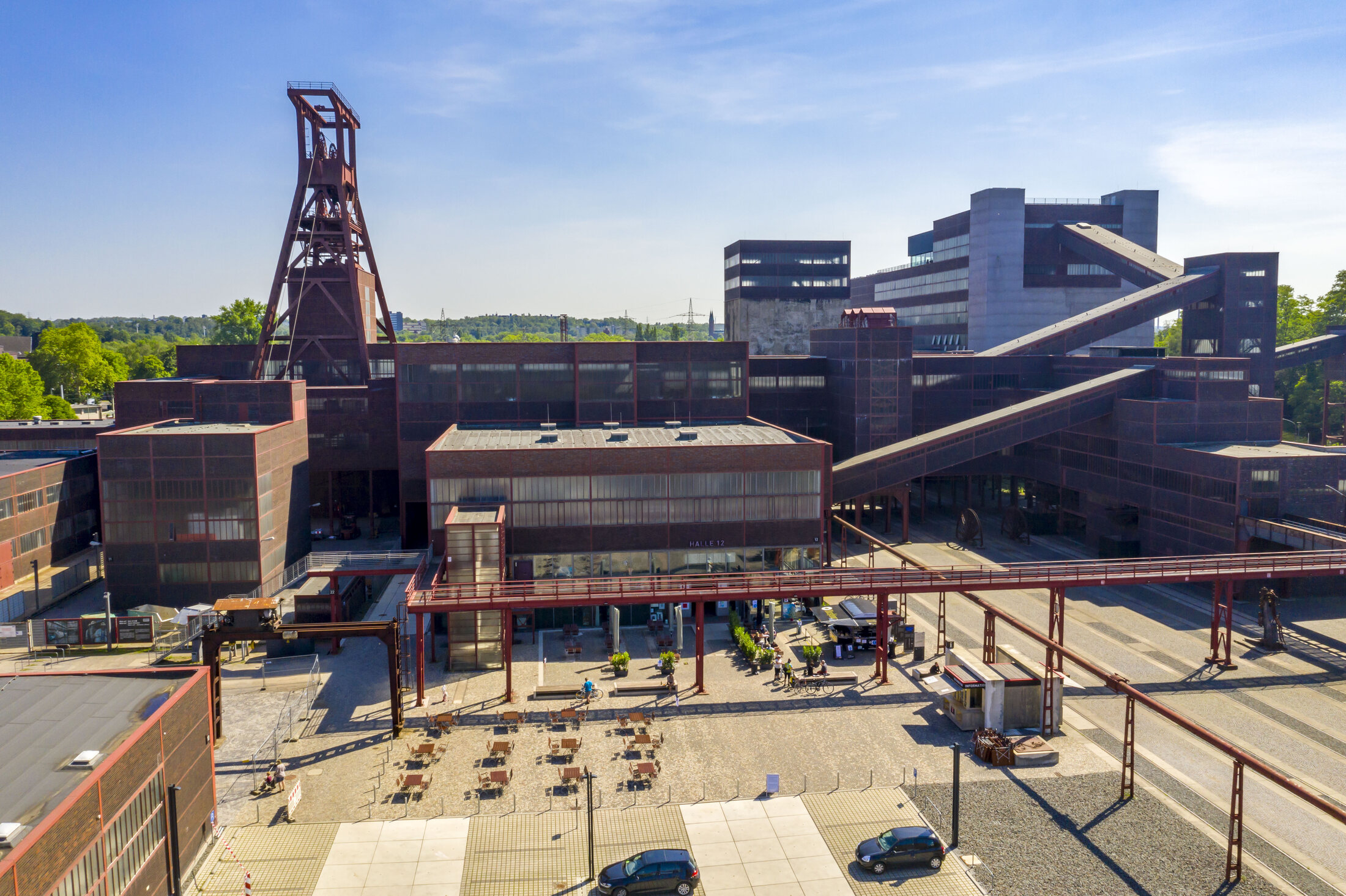 Förderturm der Zeche Zollverein